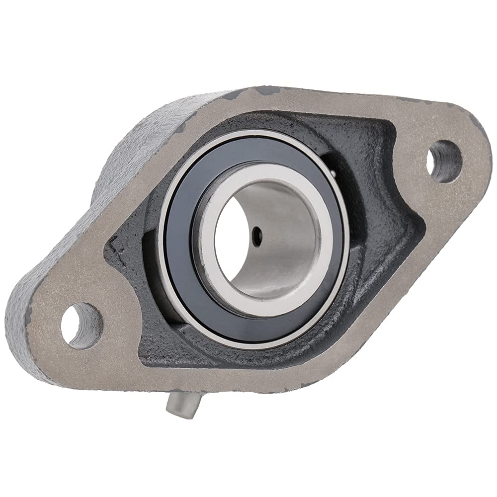 UCFL206-19 - 2-Bolt Flange-Mount Ball Bearing Unit, Insert Bearing